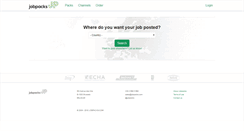 Desktop Screenshot of jobpacks.com