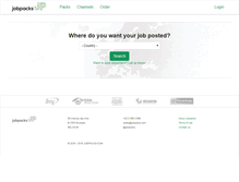 Tablet Screenshot of jobpacks.com
